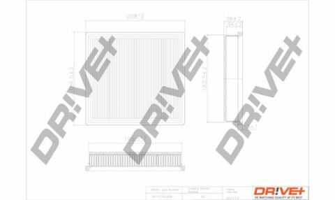 DP1110.10.0556 Drive+ Фільтр повітря