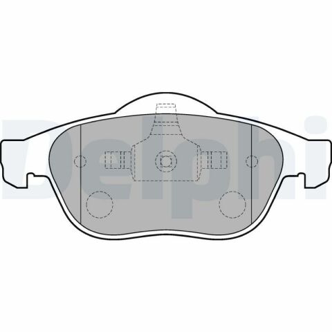 Колодки гальмівні (передні) Renault Laguna II/Espace IV 02- (Continental)