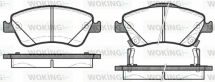 Гальмівні колодки пер. Toyota Auris 07-12 (bosch) (136,7x57,9x19,2) Гальмівні колодки пер. Toyota Auris 07-12 (bosch) (136,7x57,9x19,2)