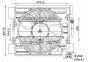 Вентилятор охолодження двигуна BMW 5 (E39) 2.0-4.9 95-04 M51/M52/M54/M62/S62 (з дифузором), фото 10 - інтерент-магазин Auto-Mechanic