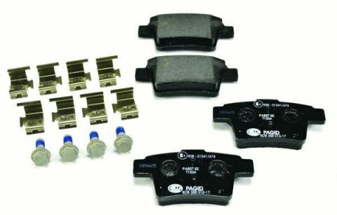 Гальмівні колодки зад. Ford Mondeo 00-07 (bosch) Гальмівні колодки зад. Ford Mondeo 00-07 (bosch)