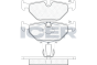 Колодки тормозные (задние) BMW 5 (E39) 95-04, фото 5 - интернет-магазин Auto-Mechanic