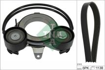 Комплект ремня генератора Audi A4/A6/A7/Q5 2.0H 17- (6PK1138)