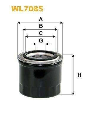 Фильтр масляный Chevrolet Aveo 1.2/ Matiz 0.8-1.0 05-
