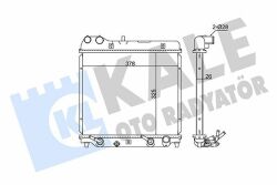 Радиатор охлаждения Honda Jazz II 1.2/1.3 2002– Радиатор охлаждения Honda Jazz II 1.2/1.3 2002–