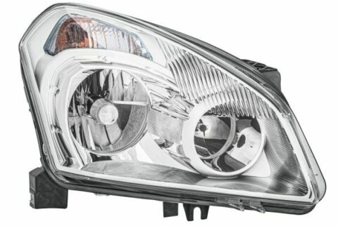 HELLA NISSAN Фара основная Xenon с газораз.лампой,с мотором,с предвк.аппаратом D2R H7 PY21W W5W прав.Qashqai 07-10