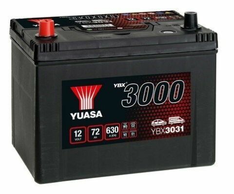 Yuasa 12V 72Ah SMF Battery Japan YBX3031 (1)