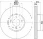 Гальмівний диск перед. BMW X5 (E70/F15/F85) / X6 (F16/F86) 06- (332x30), фото 4 - інтерент-магазин Auto-Mechanic