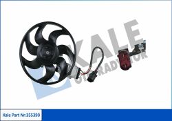 KALE VW Вентилятор радиатора Audi Q7,Porsche Cayenne,Touareg 3.0TDI/4.2 06-