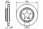 Диск тормозной (задний) MB S-class (W220) 99-05 (300x22) (с покрытием) (вентил.), фото 12 - интернет-магазин Auto-Mechanic