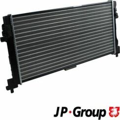 JP GROUP VW Радиатор охлаждения Golf VII,Touran, 1,6TDI 13-,Audi A3 1,6TDI 12-,Skoda Octavia III 1.2TSI/1.6TDI 12-
