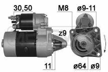 Стартер AUTOBIANCHI,FIAT,LANCIA Стартер AUTOBIANCHI,FIAT,LANCIA
