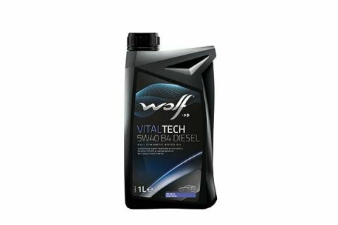 Моторна олива WOLF VITALTECH B4 DIESEL 5W-40, 1 літр
