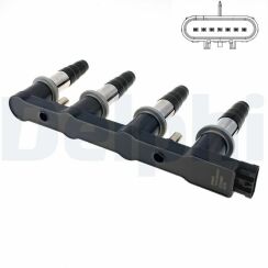 Котушка запалювання Aveo, Cruze, Lacetti 1.4/1.8 05- CHEVROLET Котушка запалювання Aveo, Cruze, Lacetti 1.4/1.8 05- CHEVROLET