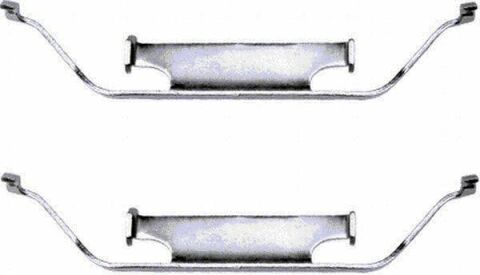 Планка суппорта (переднего) прижимная (к-кт) BMW 3 (E46)/5 /7 (E32) -05/X3 (E83) 03-12 (Ate-Teves)