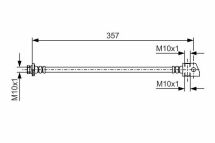 Шланг гальмівний задній OPEL FRONTERA -04
