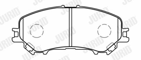 NISSAN колодки тормозов. передние Qashqai 1,2-1,6 13-, X-Trail 1,6 13-