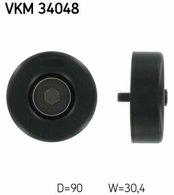 Ролик ременя натяж.mondeo 1,8i/2,0i 16v