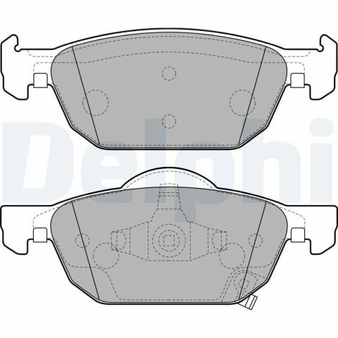 Колодки тормозов передний Accord 08-,Civic 12- HONDA