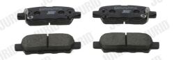 Тормозные колодки задние qashqai, teana, tiida, murano x-trail 06/01- Nissan