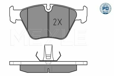 Колодки тормозные (передние) BMW 5 (E39) 95-04 PD (Ate)