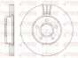 Диск тормозной пер. Форд Фокус, Фокус C-Max 03-1,6-1,8 03- (278*25), фото 1 - интернет-магазин Auto-Mechanic