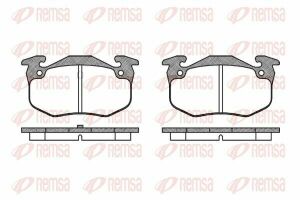 CITROEN Гальмівні колодки задн. ZX 91-, Xsara, Peugeot 206-309, Renault 19, Clio, Megane I