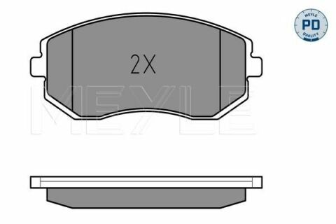 Колодки гальмівні (передні) Subaru Forester/Legacy 02-09