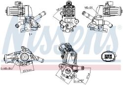 Клапан системы рециркуляции вг (клапан egr) jumper 2.2hdi 11-, ford ranger, transit 2.2tdci 11-, land rover defender, peugeot boxer