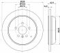 Тормозной диск задний W164, W251 DB, фото 4 - интернет-магазин Auto-Mechanic