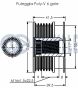 Шкив генератора astra h 1.9 cdti, фото 2 - интернет-магазин Auto-Mechanic