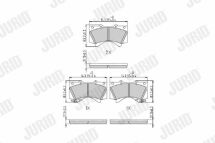 Колодки гальмівні передні Toyota Land Cruiser 4.7/4.5d 2008–