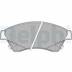 Гальмівні колодки передні Chevrolet Aveo, Cruze, Opel Astra J 09–