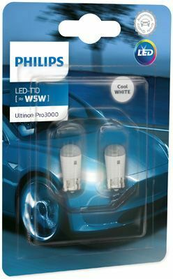 Светодиодная лампа W5W (T10) LED white Ultinon Pro3000 (blister 2 шт)