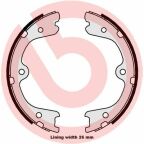 Колодки ручника Nissan Navara/Pathfinder 05- (190x33) Колодки ручника Nissan Navara/Pathfinder 05- (190x33)