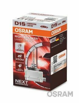 Автолампа D1S 85V 35W PK32d-2 Night Braker Laser Xenarc +200% (ксенон)