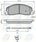 CBP21048 Comline - Тормозные колодки для дисков, фото 1 - интернет-магазин Auto-Mechanic