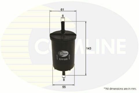 EFF005 Comline - Фильтр топлива (аналог WF8034/KL416/1)