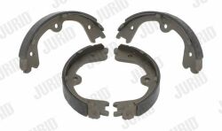 JURID NISSAN Тормозные колодки барабанные Pathfinder,Navara 05-