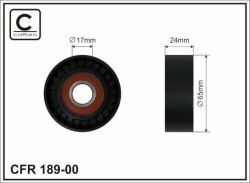 Ролик генератора VW 1.4/1.6 FSI (натяжной) (65х24х17)