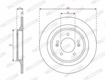 Диск тормозной