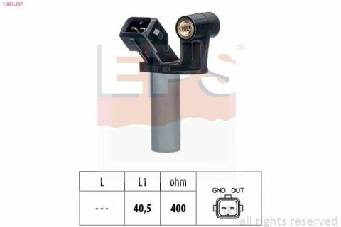 EPS FORD Датчик оборотов двигателя Transit 2,0TDCi -06, 2,2/2,4TDCi 06-.