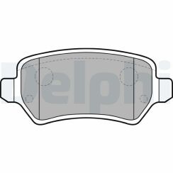 Тормозные колодки задние Astra G,H 98- OPEL