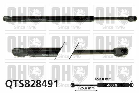 Амортизатор багажника L 450mm, 460N