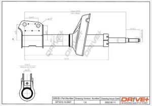 Амортизатор (передний) Renault Kangoo 97-08 (Газ)