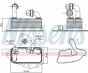 Радиатор масляный OPEL INSIGNIA A(08-) 2.0 CDTi, фото 8 - интернет-магазин Auto-Mechanic