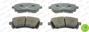 Гальмівні колодки передні SUBARU FORESTER/IMPREZA/LEGACY II/III 1.6-3.0i 94- (AKEBONO)