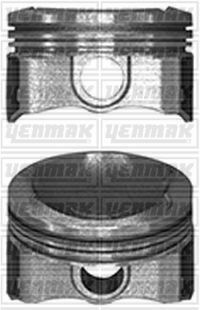 Поршень с кольцами и пальцем (размер отв. 75,00/STD) CITROEN C-Elysee 1,2VTi