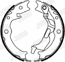 Колодки тормозные задние барабанные Chevrolet Evanda, Lacetti Колодки тормозные задние барабанные Chevrolet Evanda, Lacetti