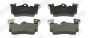 Комплект гальмівних накладок, дискове гальмо, фото 1 - интернет-магазин Auto-Mechanic